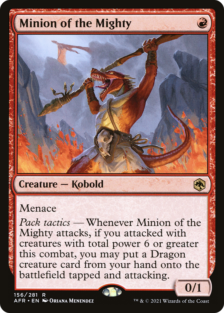 Minion of the Mighty [Dungeons & Dragons: Adventures in the Forgotten Realms] Foil