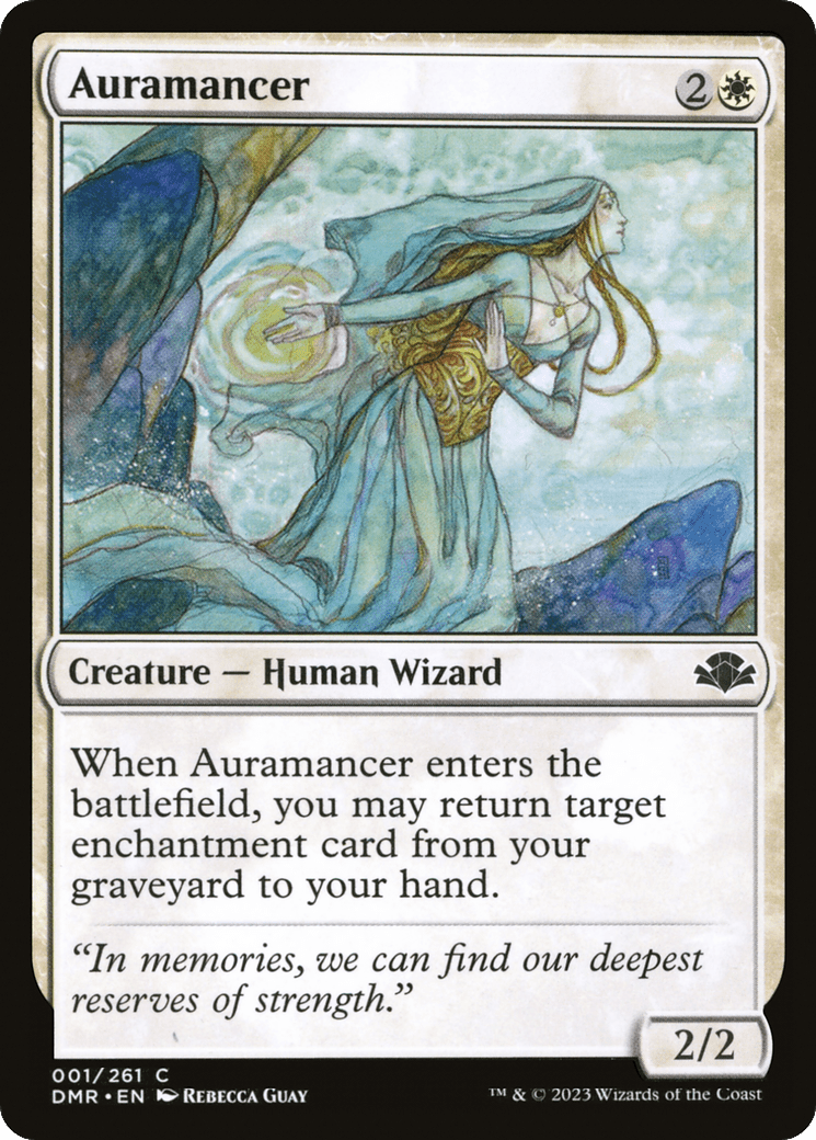 Auramancer [Dominaria Remastered] Foil