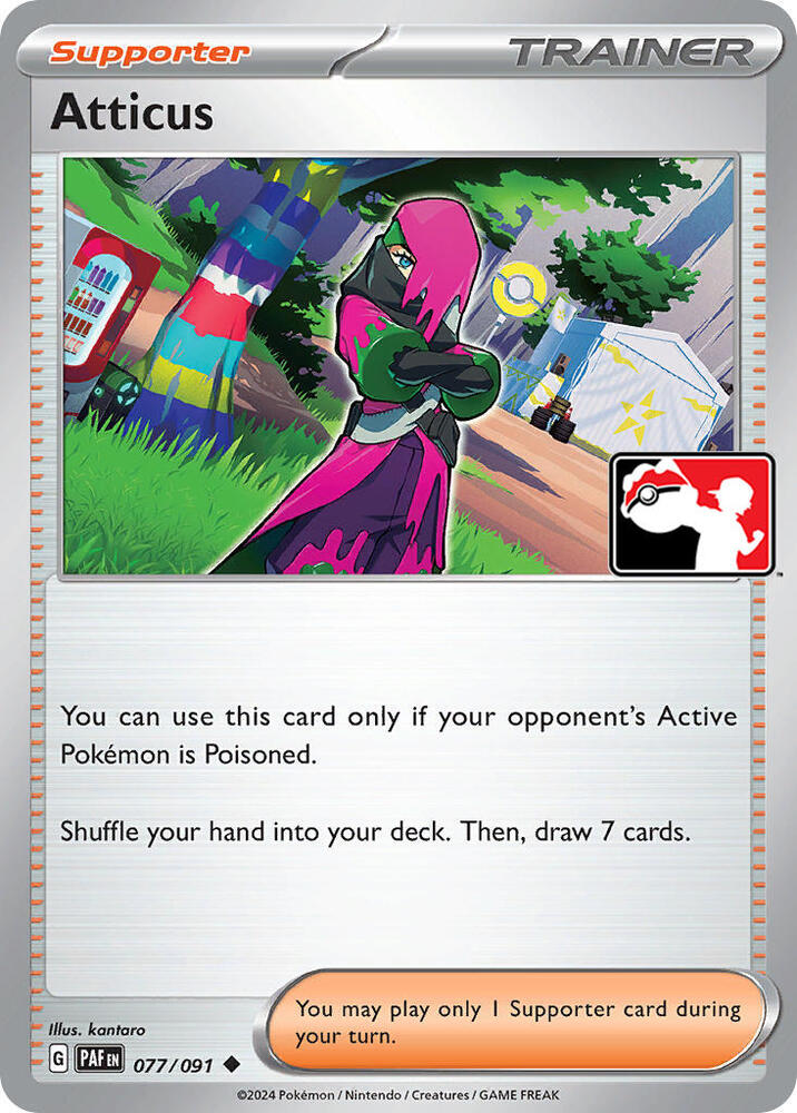 Atticus Series 5 077/091 (Prize Pack Series Cards) 
