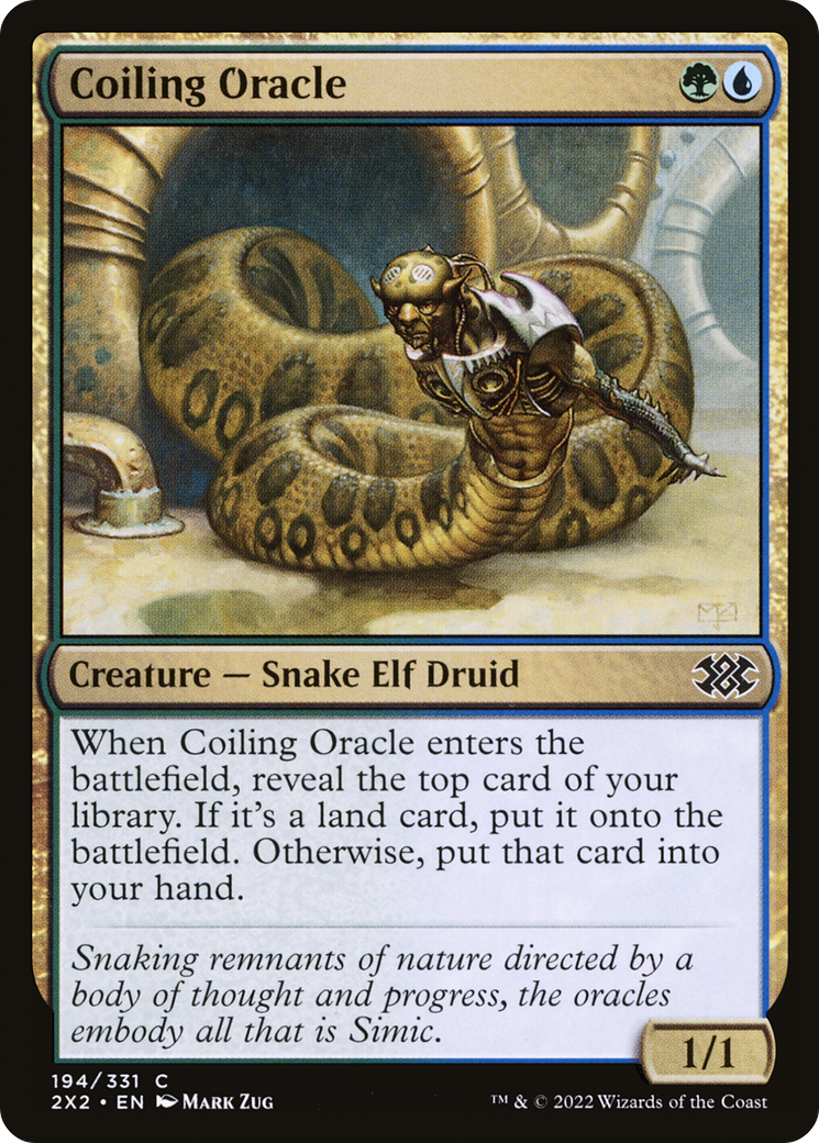 Coiling Oracle [Double Masters 2022] Foil