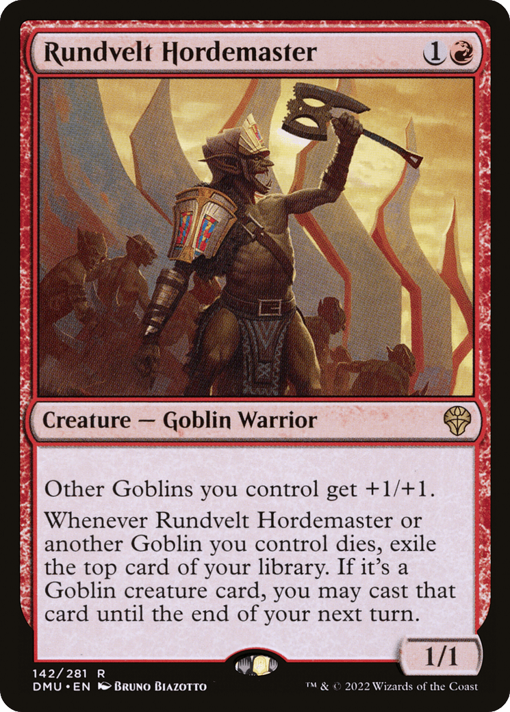 Rundvelt Hordemaster [Dominaria United] Foil
