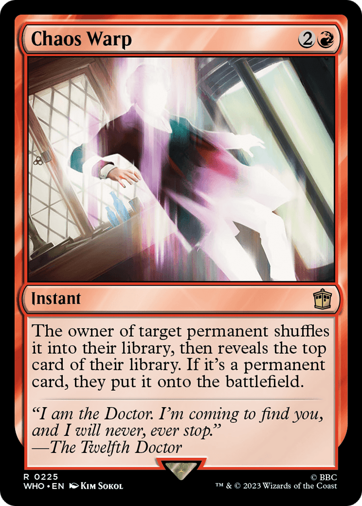 Chaos Warp [Doctor Who] Foil