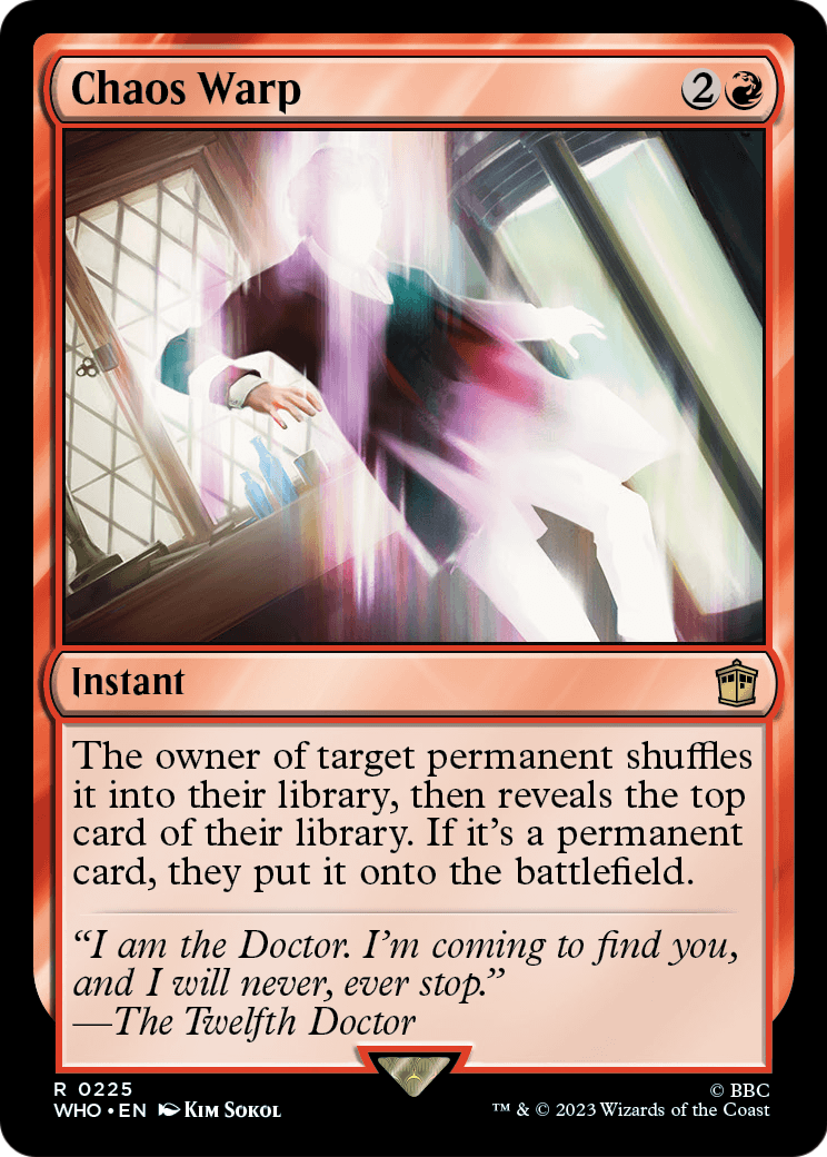 Chaos Warp [Doctor Who] Foil
