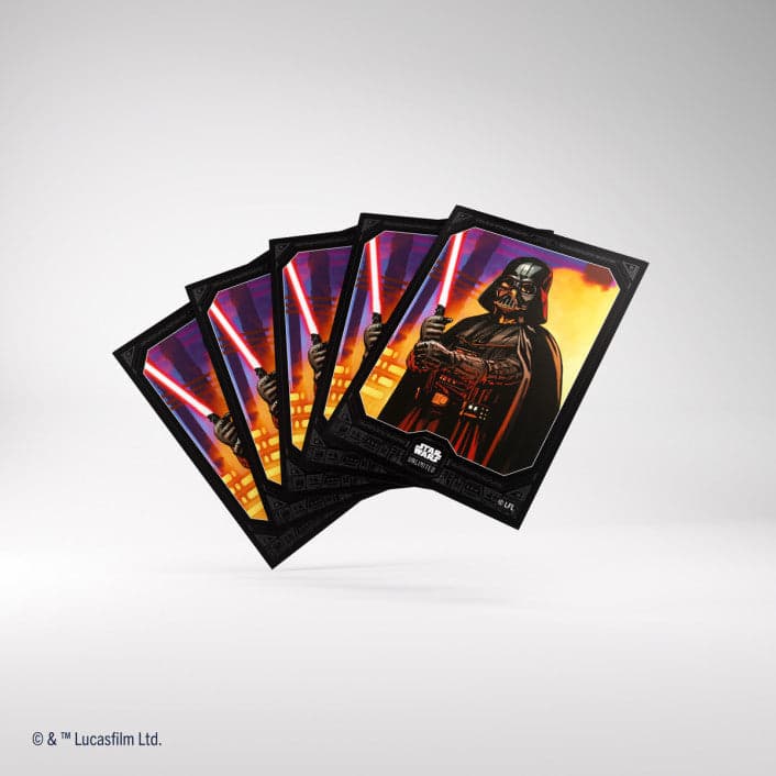Gamegenic Star Wars Unlimited Art Sleeves | Darth Vader