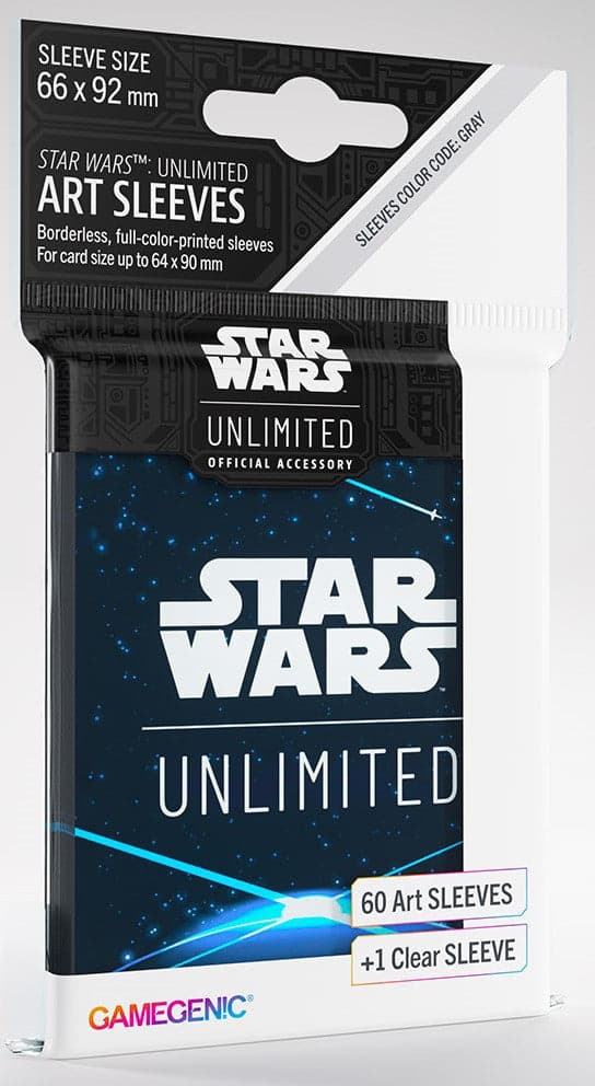 Gamegenic Star Wars Unlimited Art Sleeves | Space Blue