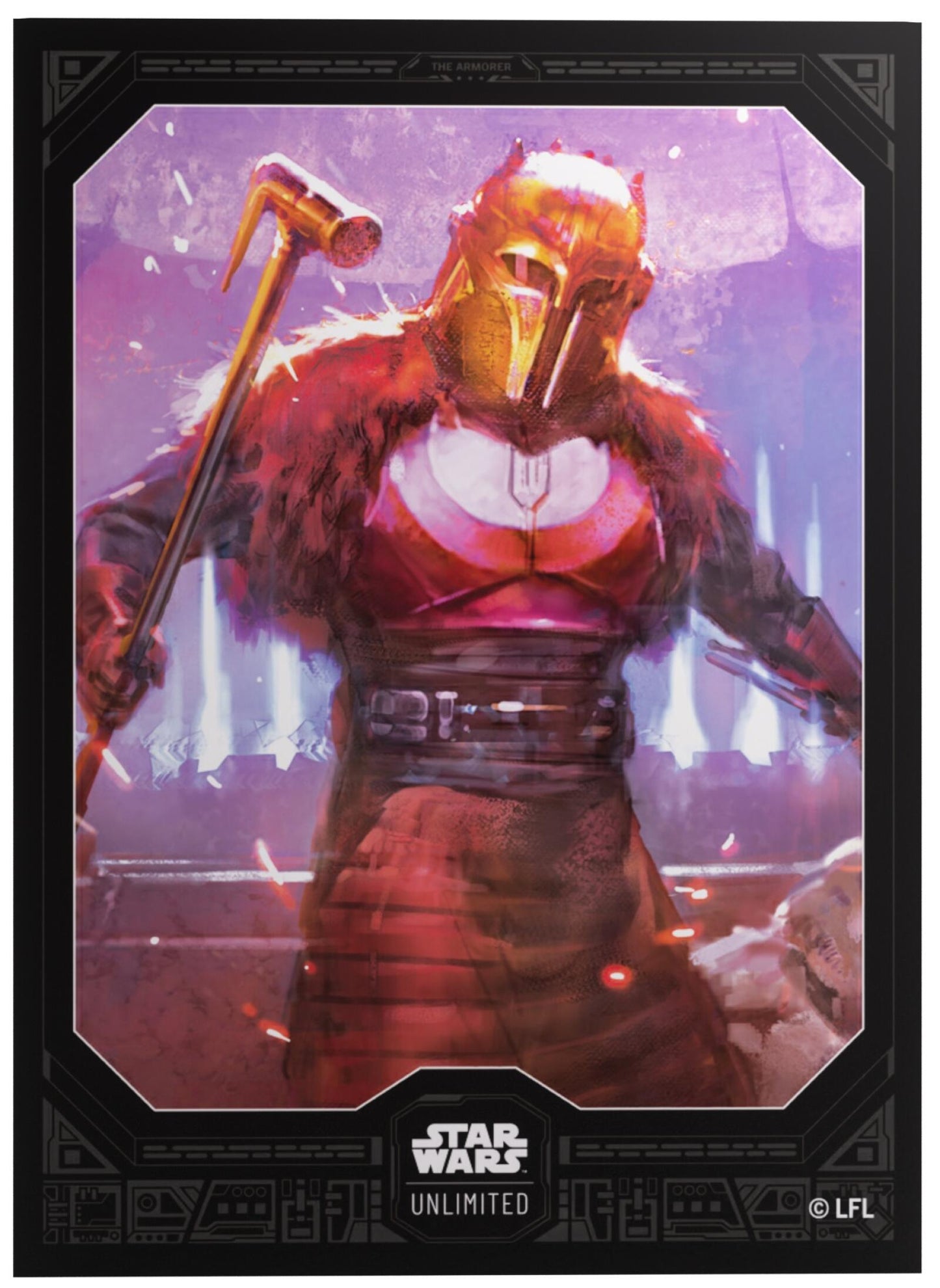 Star Wars: Unlimited | Premium Art Sleeves - The Armorer