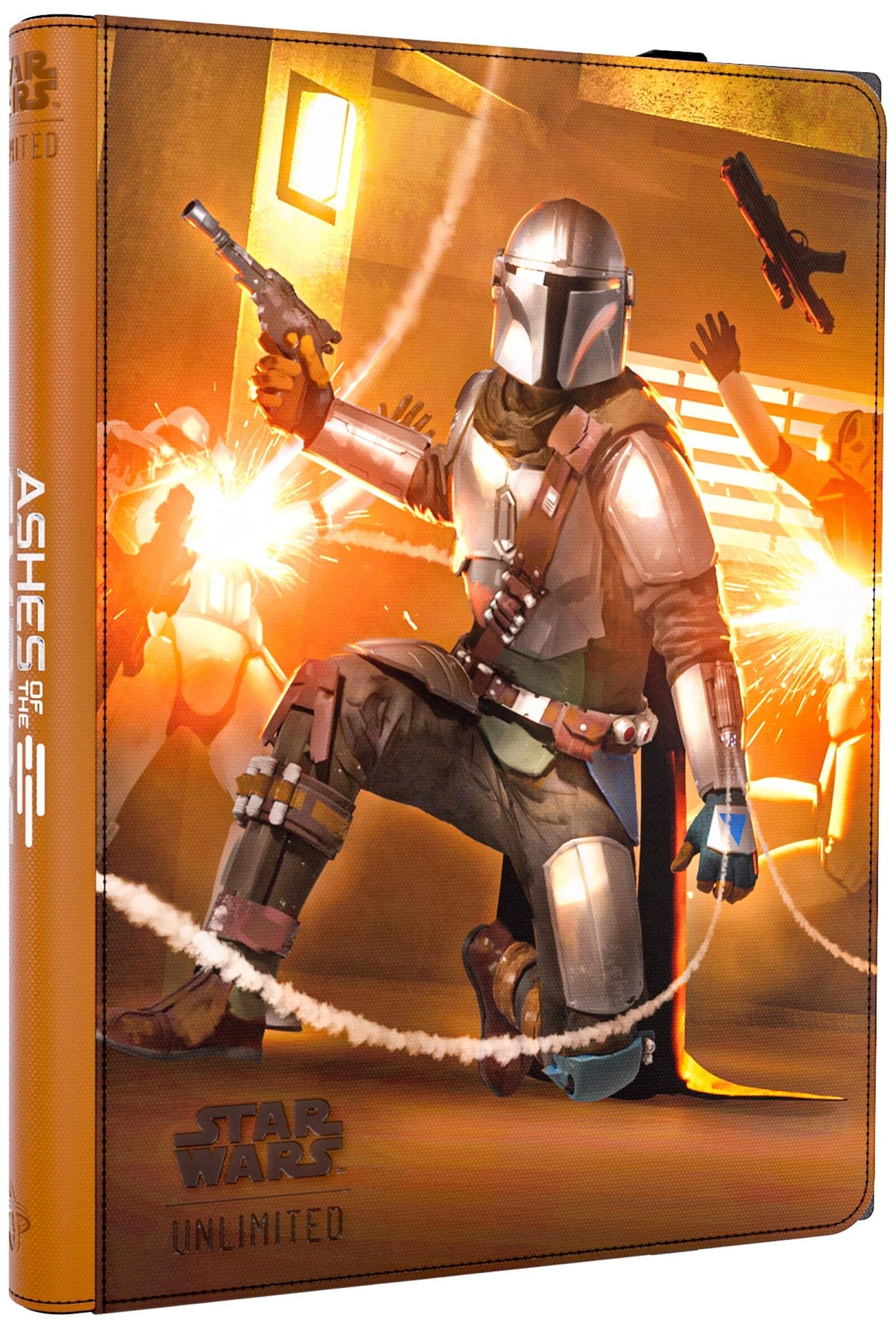 Gamegenic | Star Wars: Unlimited Casual Zip-up Album 18-Pocket | The Armorer & Whistling Birds