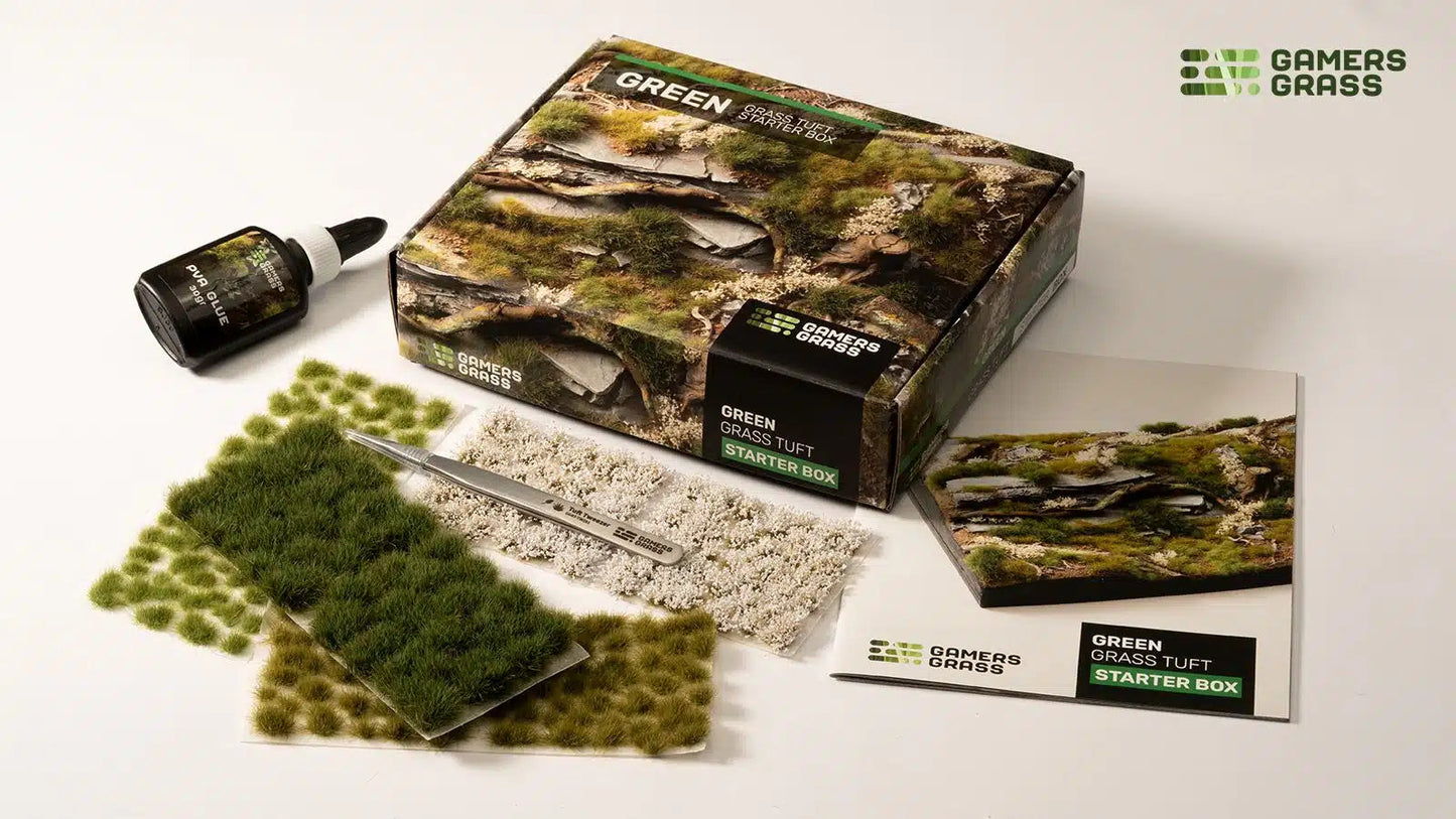Gamer Grass | Green Grass Tuft: Starter Box