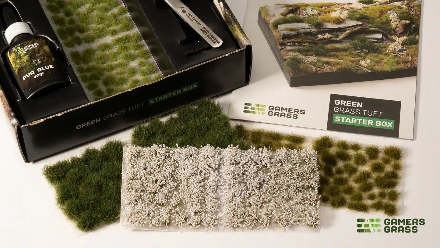 Gamer Grass | Green Grass Tuft: Starter Box
