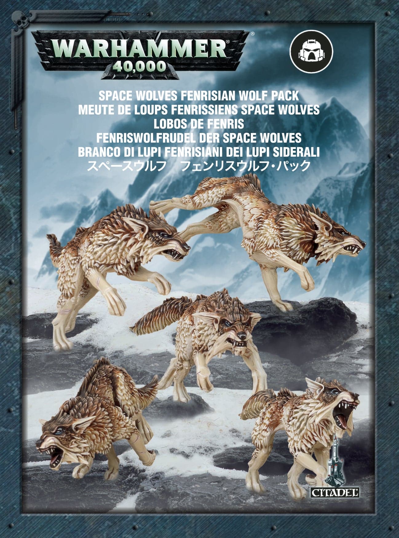 Warhammer 40,000 | Space Wolves | Fenrisian Wolves