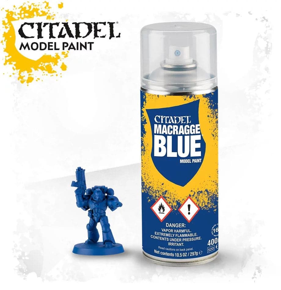 Citadel Spray Paint | Macragge Blue 400ml (Pick-up Only)