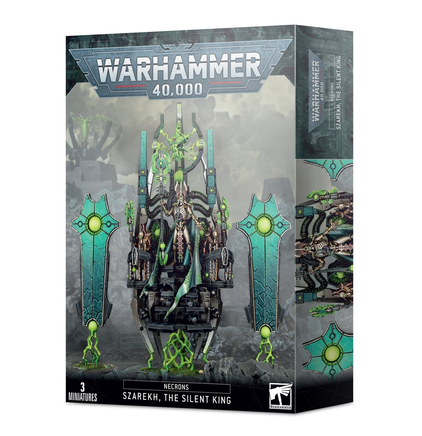 Warhammer 40,000 | Necrons | Szarekh The Silent King