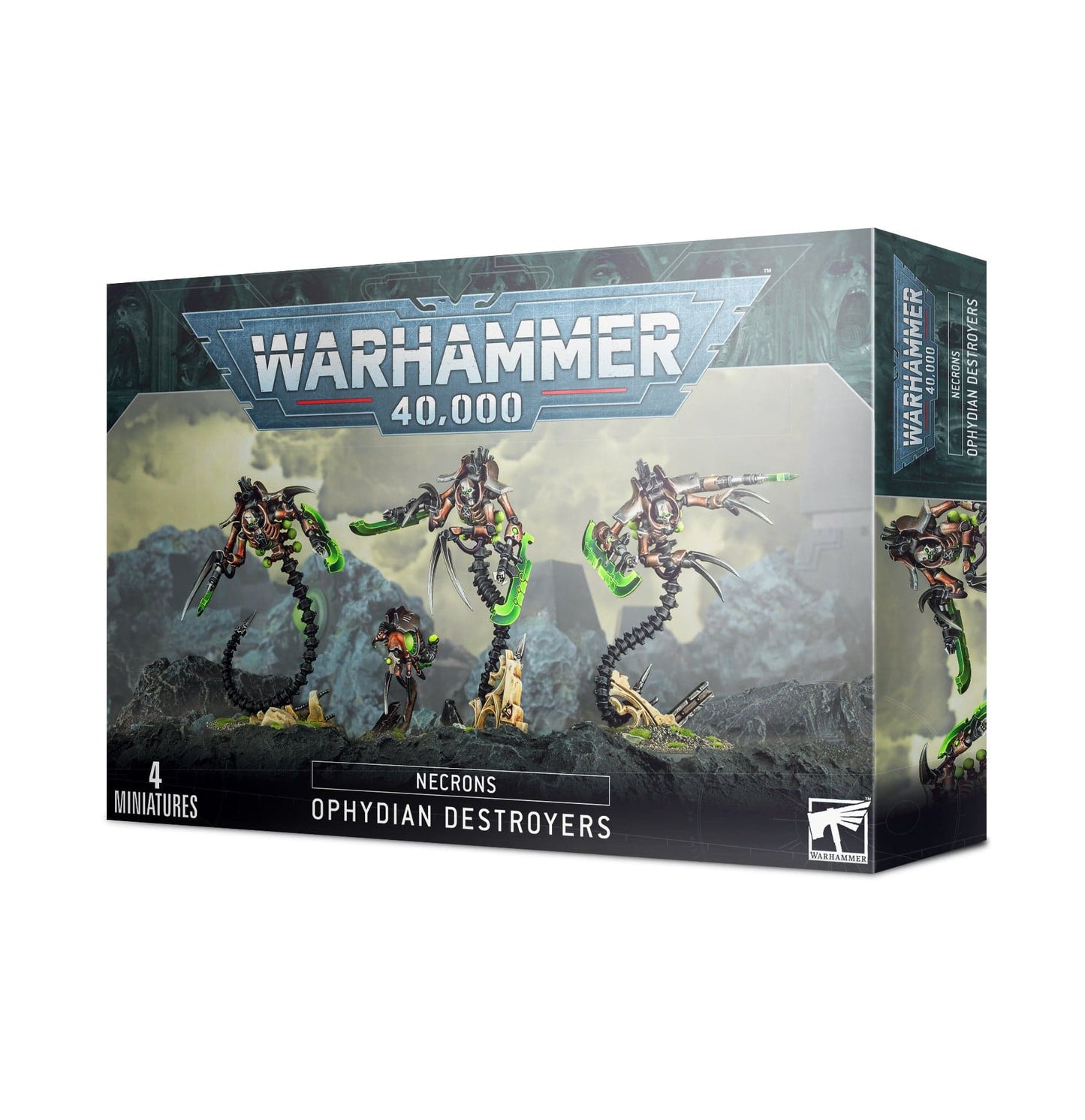 Warhammer 40,000 | Necrons | Ophydian Destroyers