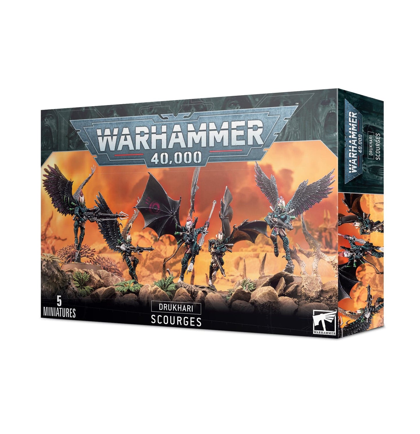 Warhammer 40,000 | Drukhari | Scourges