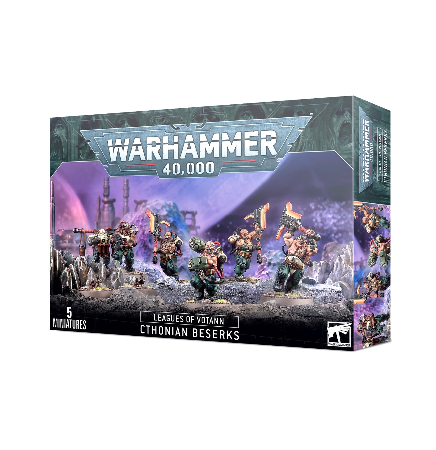 Warhammer 40,000 | Leagues of Votann | Cthonian Beserks