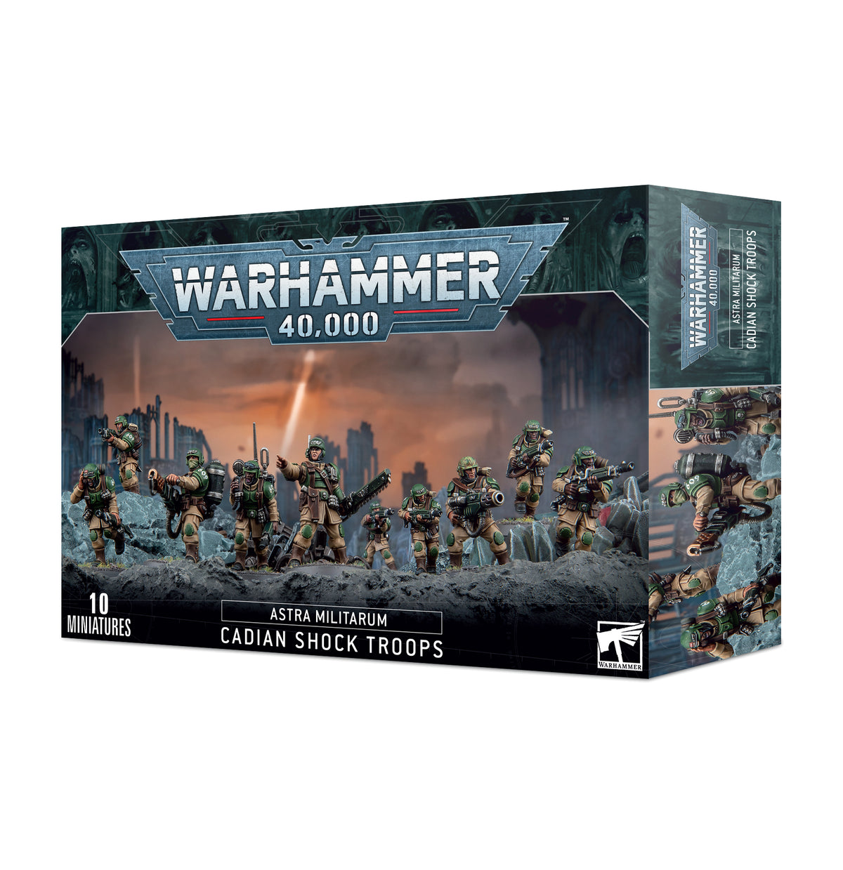 Warhammer 40,000 | Astra Militarum | Cadian Shock Troops