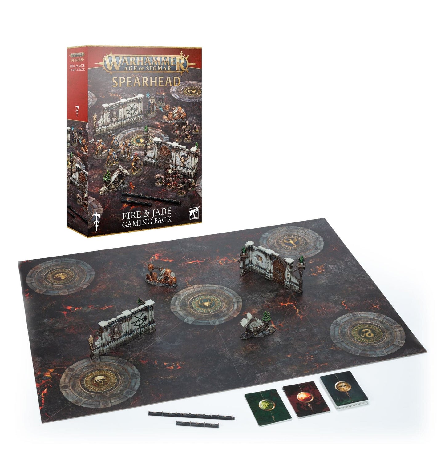 Warhammer: Age of Sigmar | Spearhead | Fire & Jade Gaming Pack