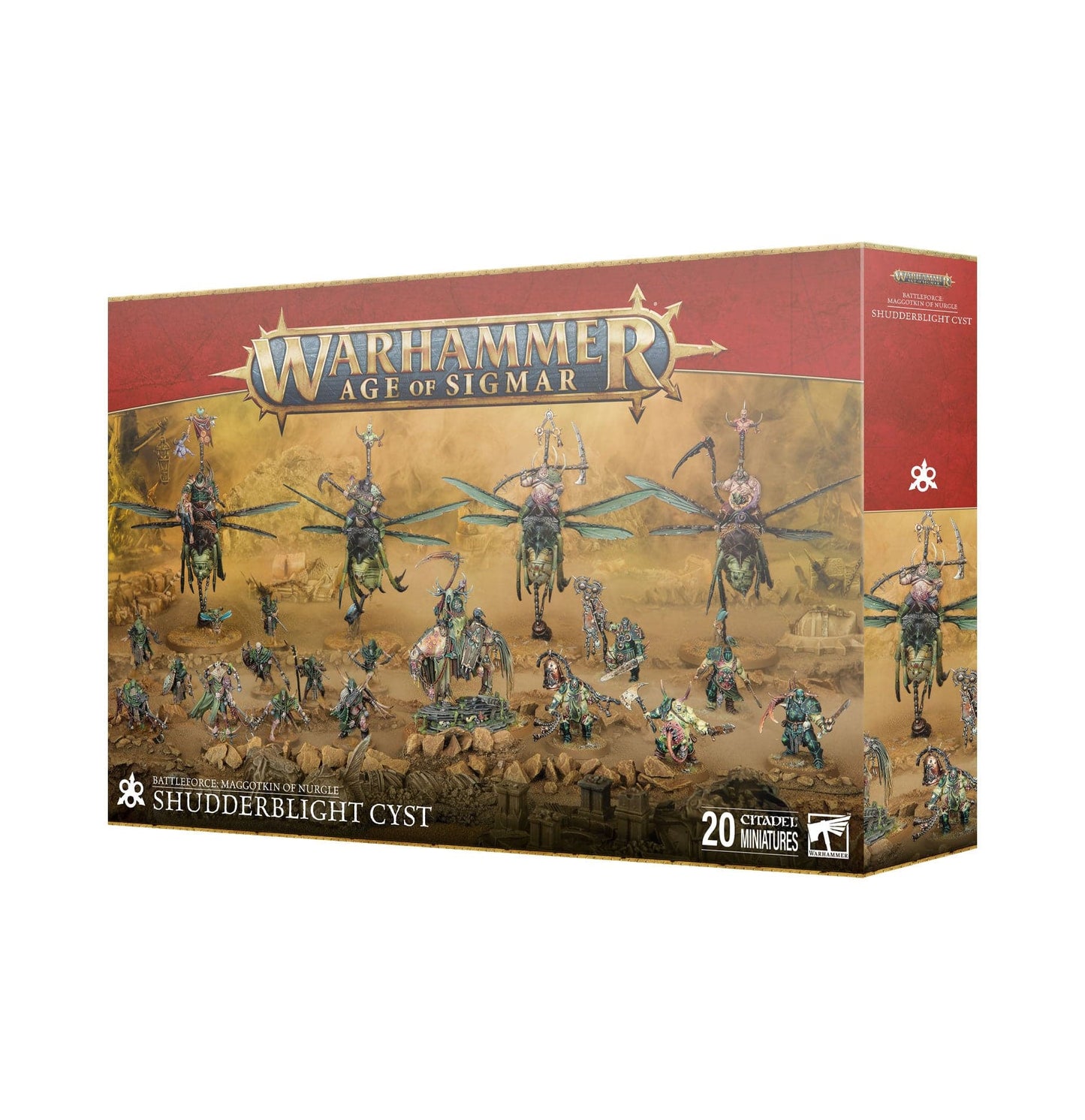 Warhammer: Age of Sigmar | Maggotkin of Nurgle | Battleforce | Shudderblight Cyst