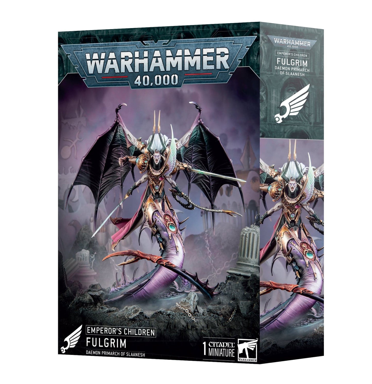 Warhammer 40,000 | Emperor's Children | Fulgrim, Daemon Primarch of Slaanesh