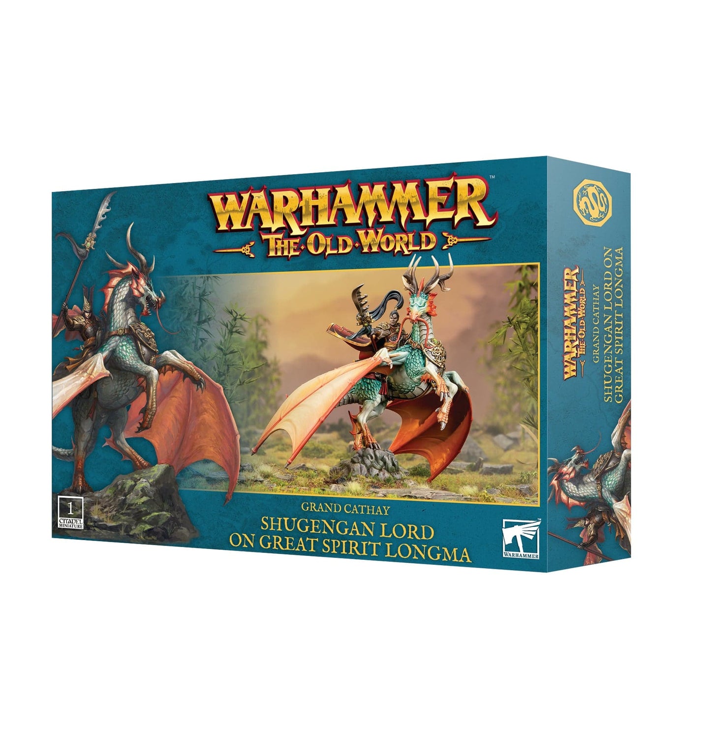 Warhammer: The Old World | Grand Cathay | Shugengan Lord on Great Spirit Longma