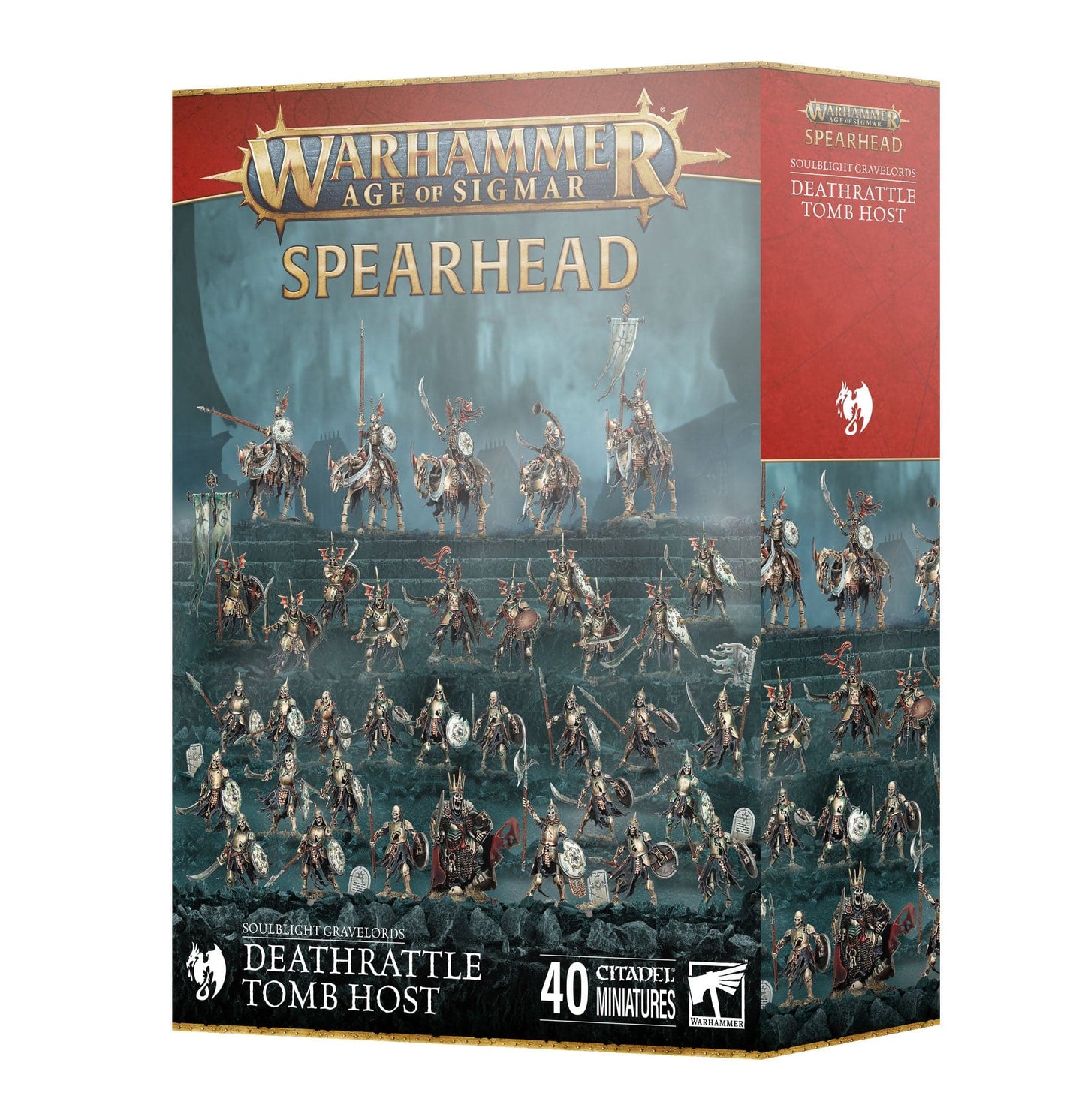 Warhammer: Age of Sigmar | Spearhead | Soulblight Gravelords: Deathrattle Tomb Host
