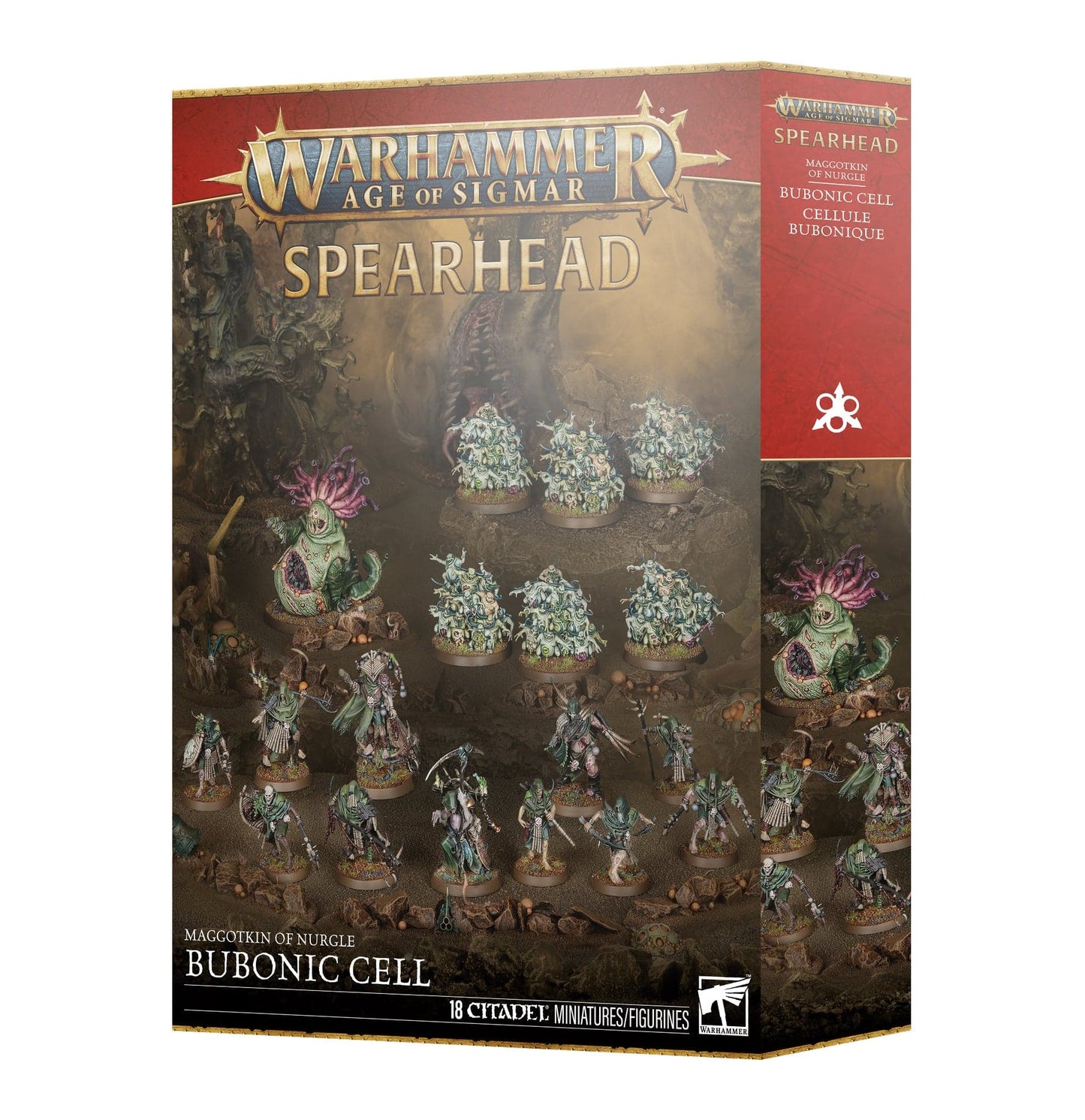Warhammer: Age of Sigmar | Spearhead | Maggotkin of Nurgle: Bubonic Cell