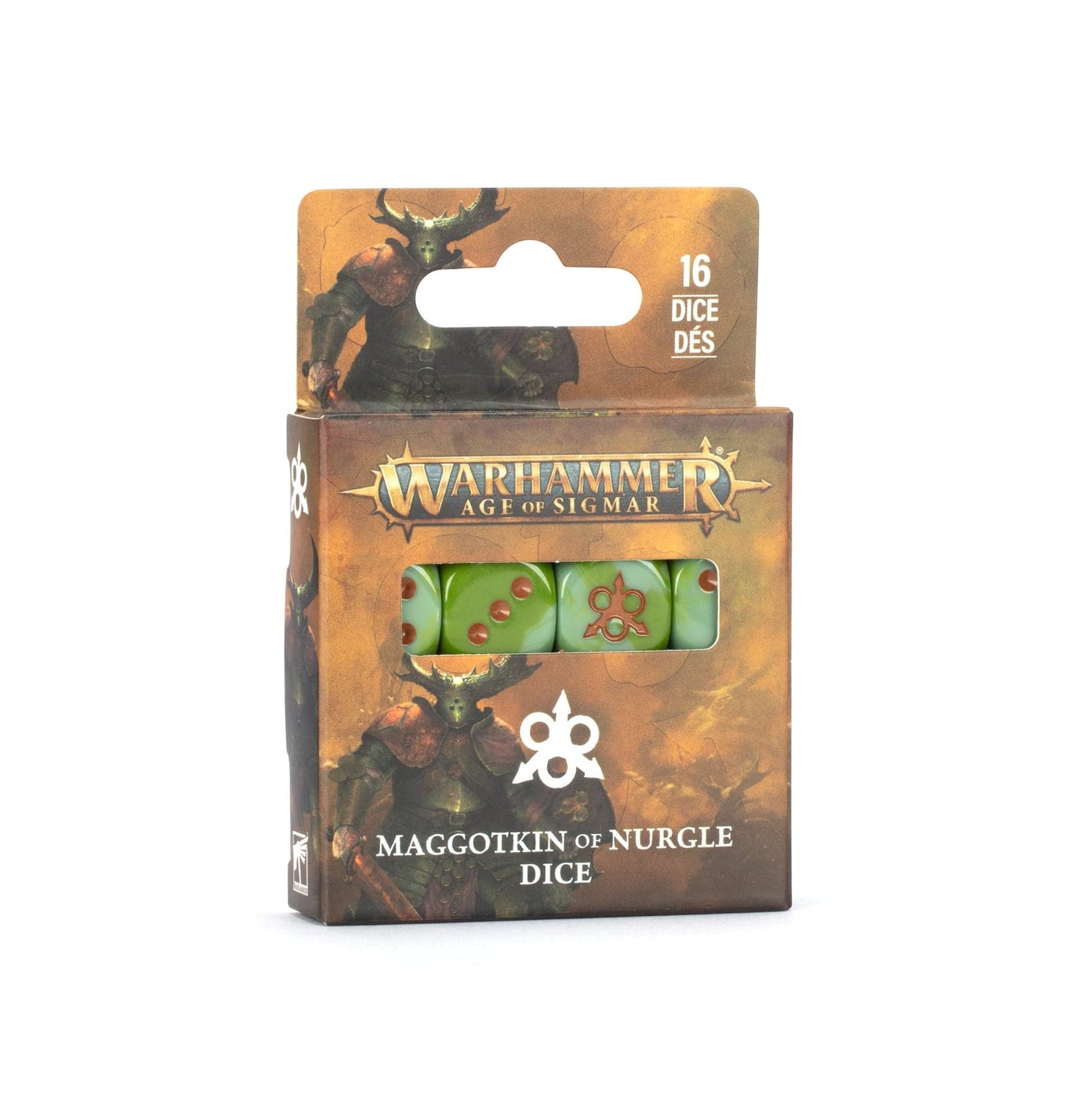 Warhammer: Age of Sigmar | Maggotkin of Nurgle | Dice Set