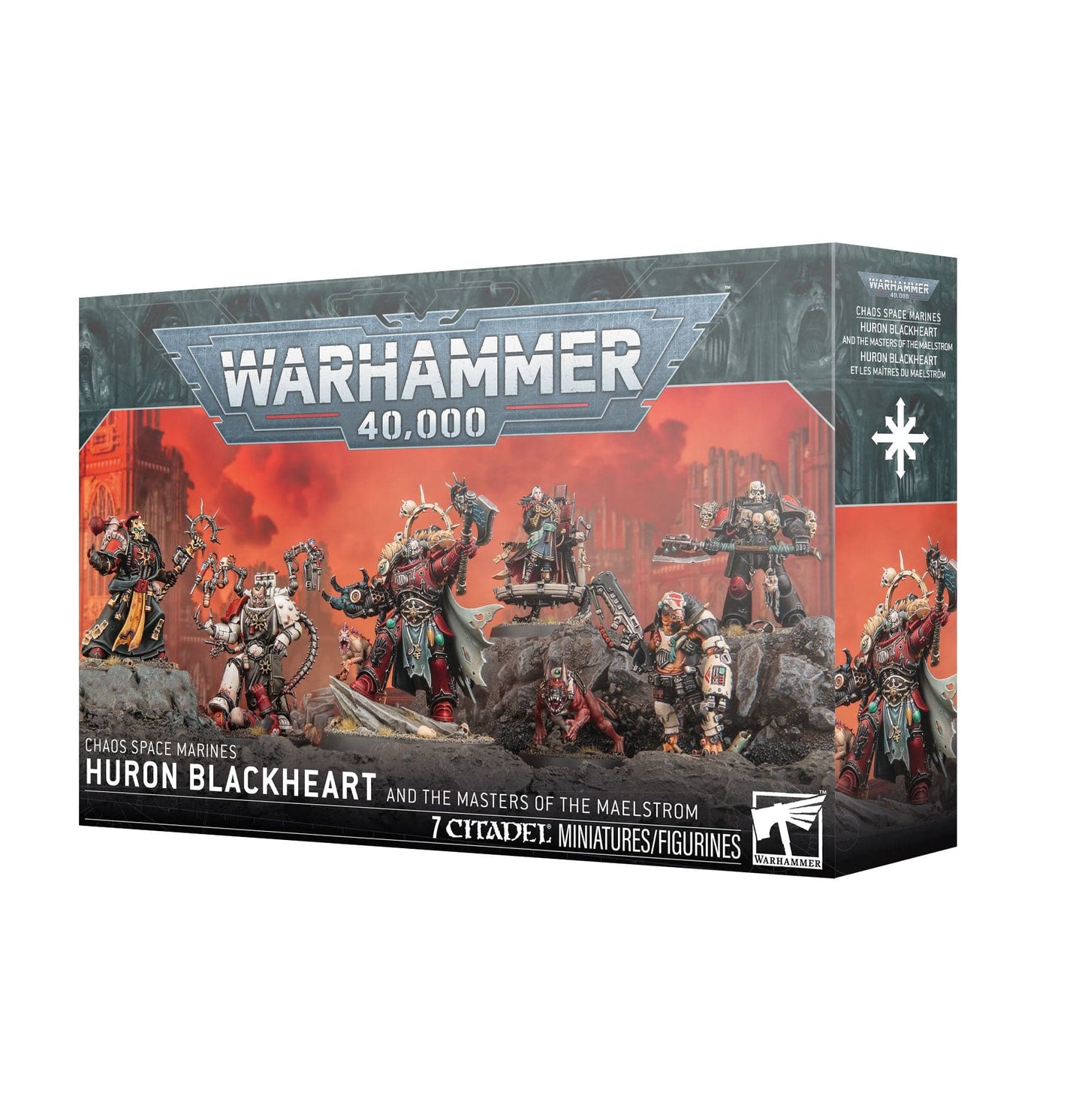 Warhammer 40,000 | Chaos Space Marines | Huron Blackheart and the Masters of the Maelstrom