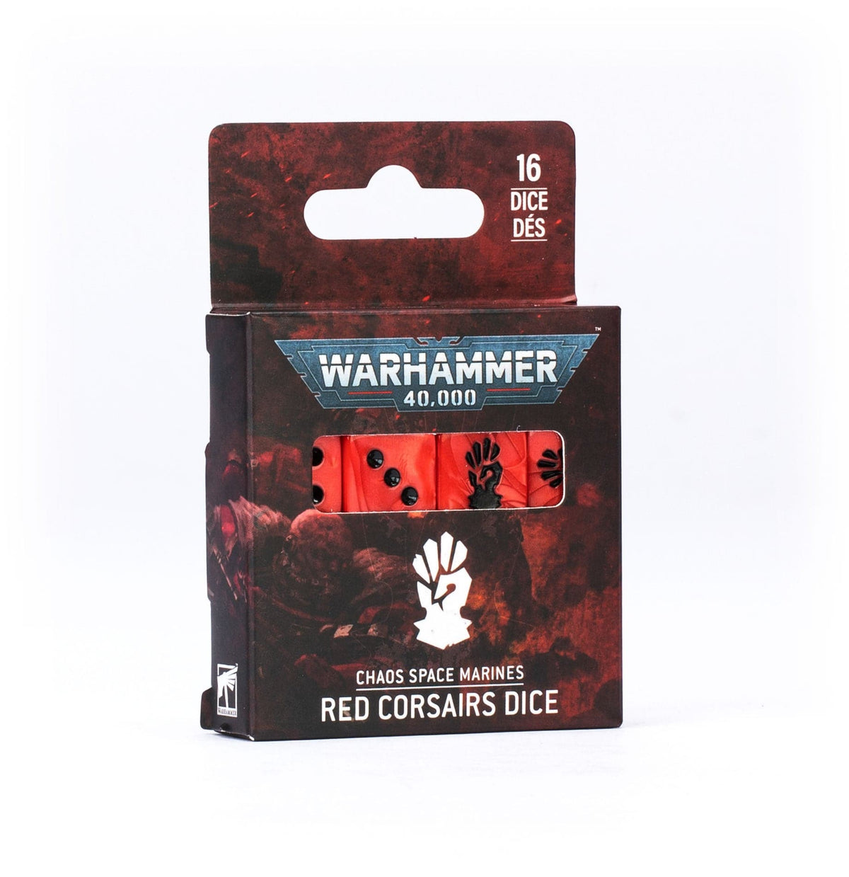Warhammer 40,000 | Chaos Space Marines | Red Corsairs Dice