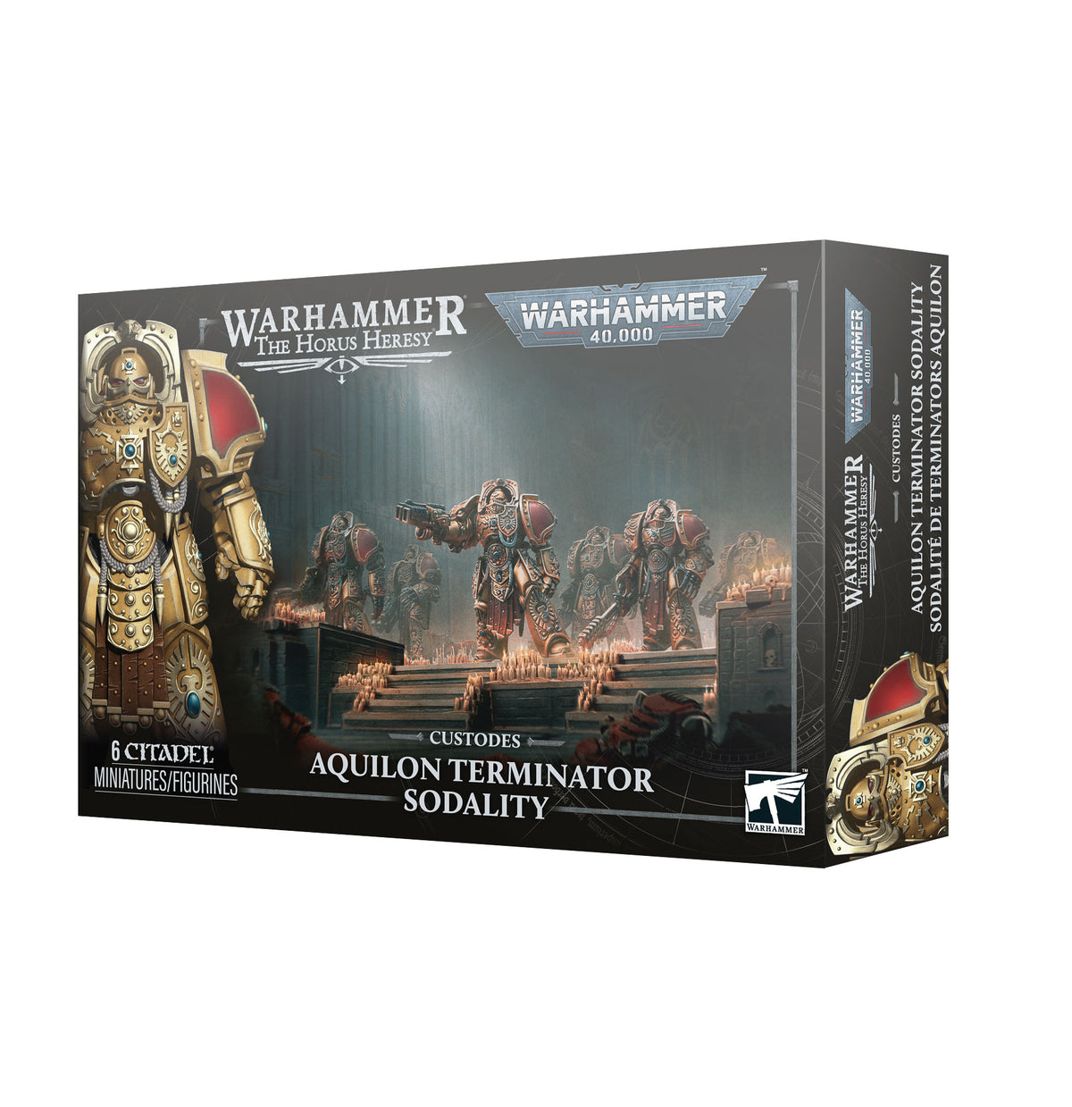 Warhammer: 40,000 / The Horus Heresy | Custodes | Aquilon Terminator Sodality