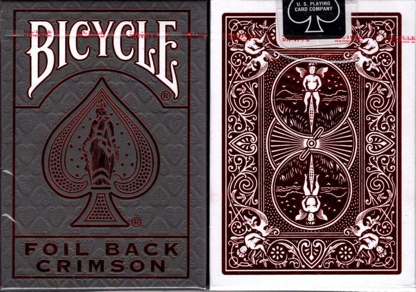 Bicycle Playing Cards | Foil Back: Crimson
