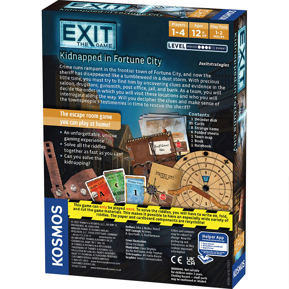 EXIT the Game | Kidnapped In Fortune City