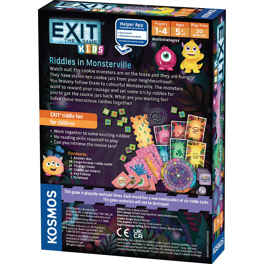 EXIT the Game | Kids - Riddles In Monsterville