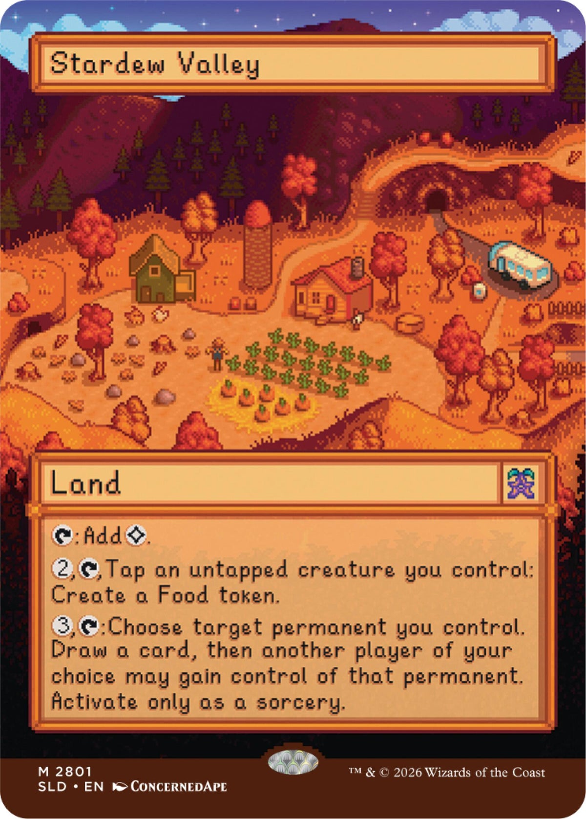 Secret Lair Drop: Secret Lair x Stardew Valley: Welcome to Stardew Valley