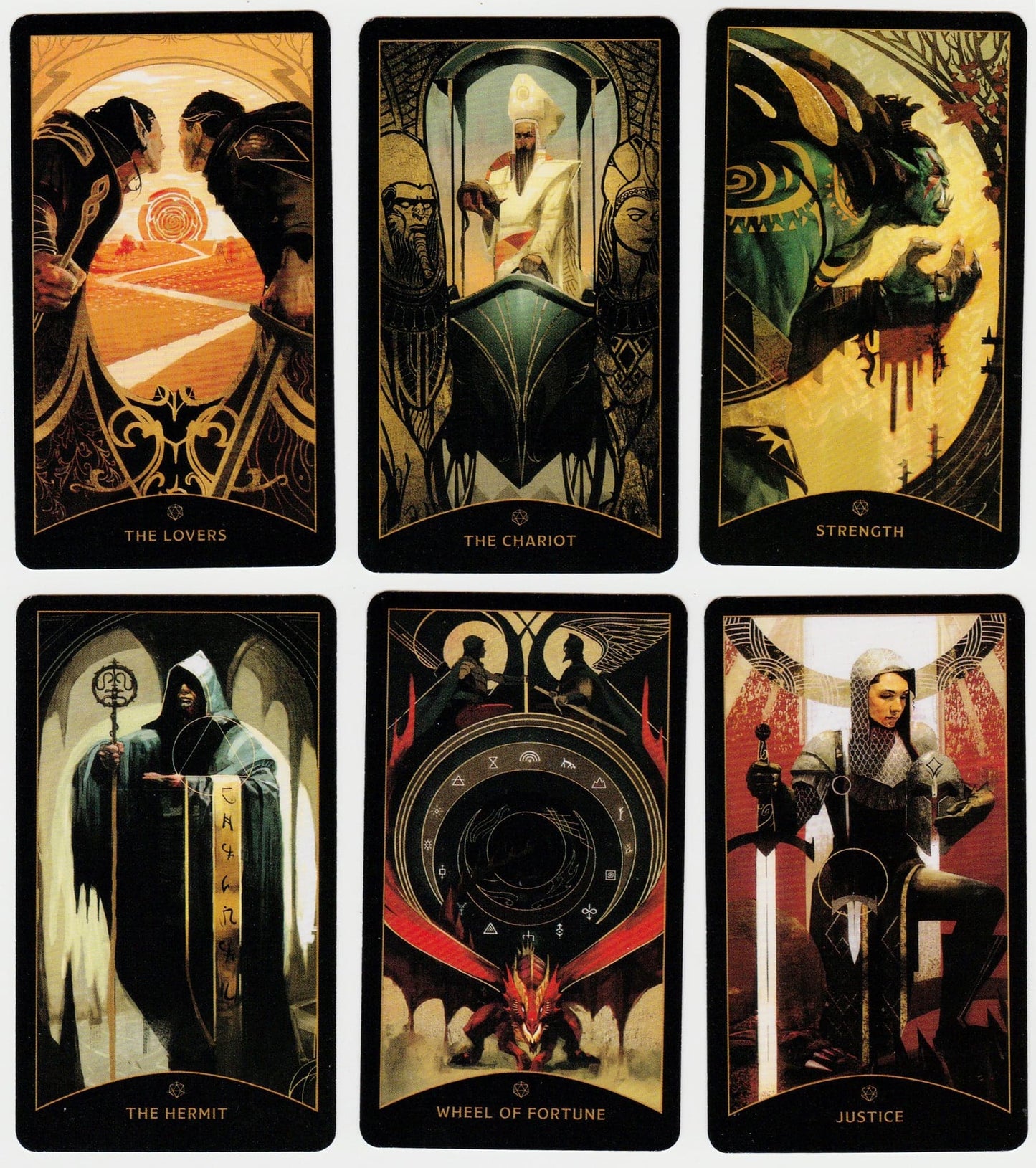 The Dungeons & Dragons Tarot Deck