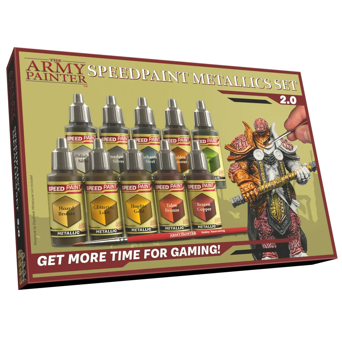 The Army Painter | Speedpaint | Metallics Set 2.0
