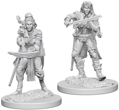Pathfinder Battles: Deep Cuts Miniatures | Female Elf Bard