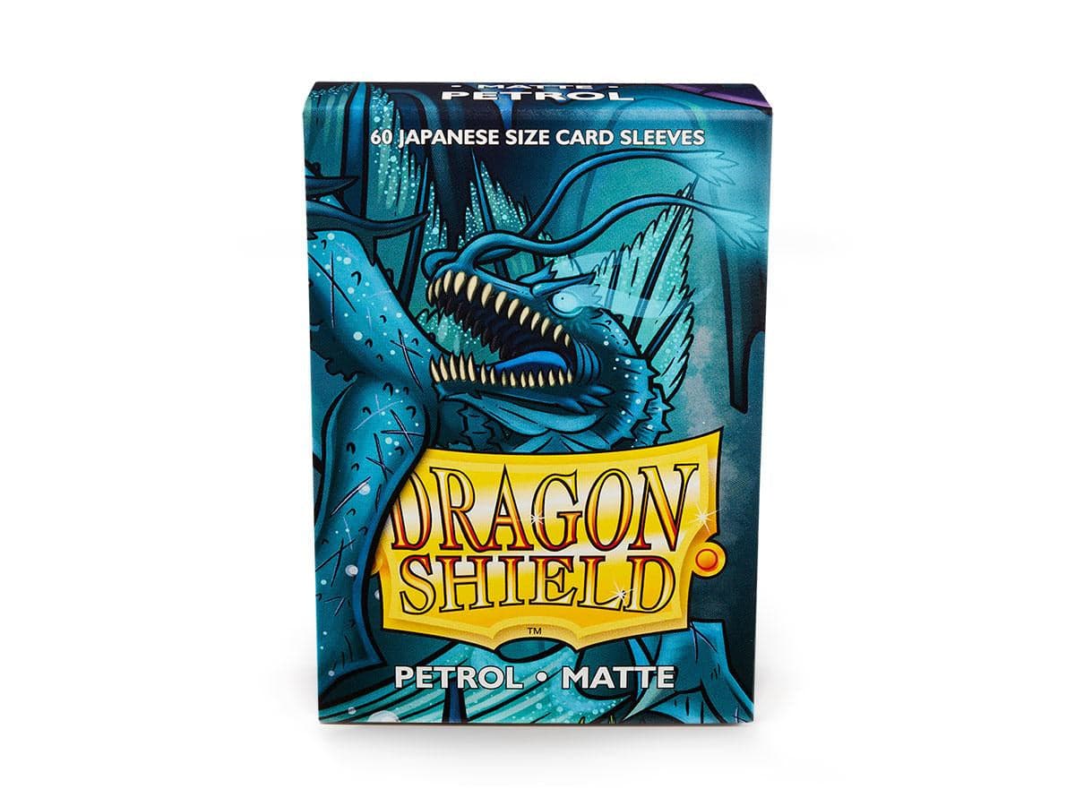 Dragon Shield | Japanese Size Sleeves | 60ct | Petrol (Matte)