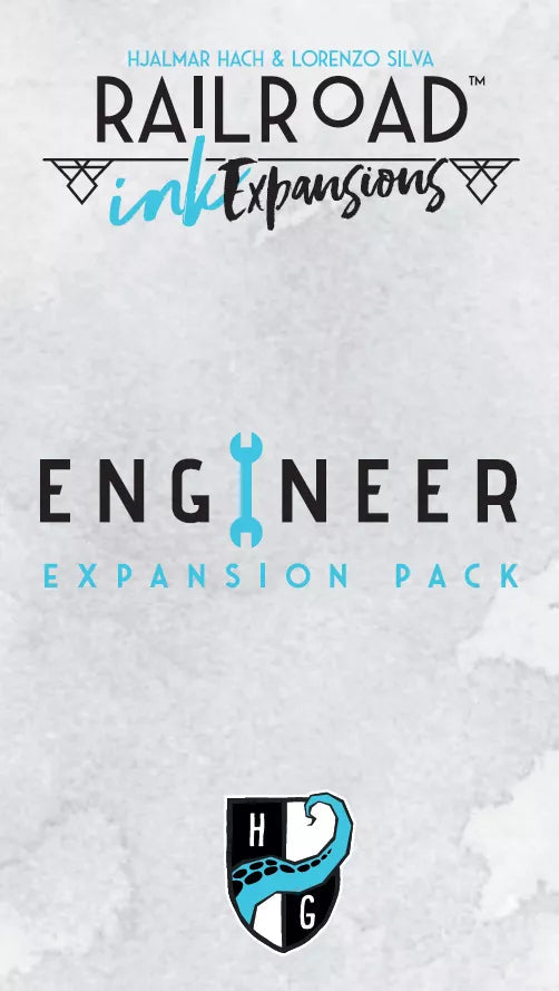 Railroad Ink Challenge Dice | Engineer Expansion Pack
