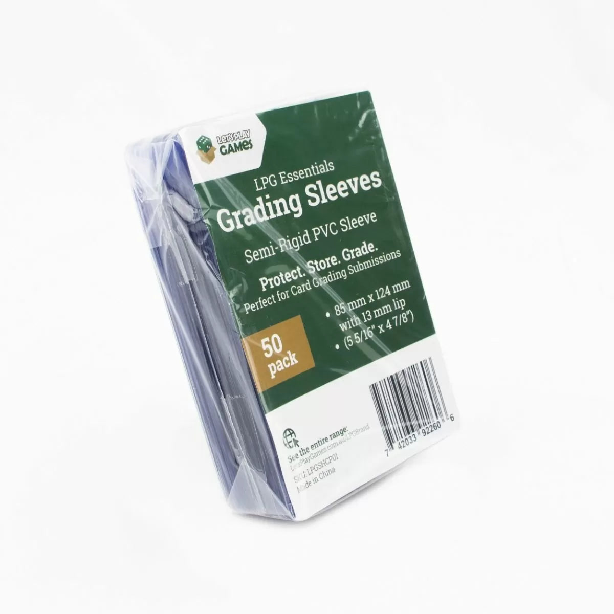 LPG | Grading Sleeves (85 x 124mm) (50ct)