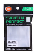 KMC | Standard Size Inner Sleeves | 100ct | Clear Side-Loading (Perfect Fit)
