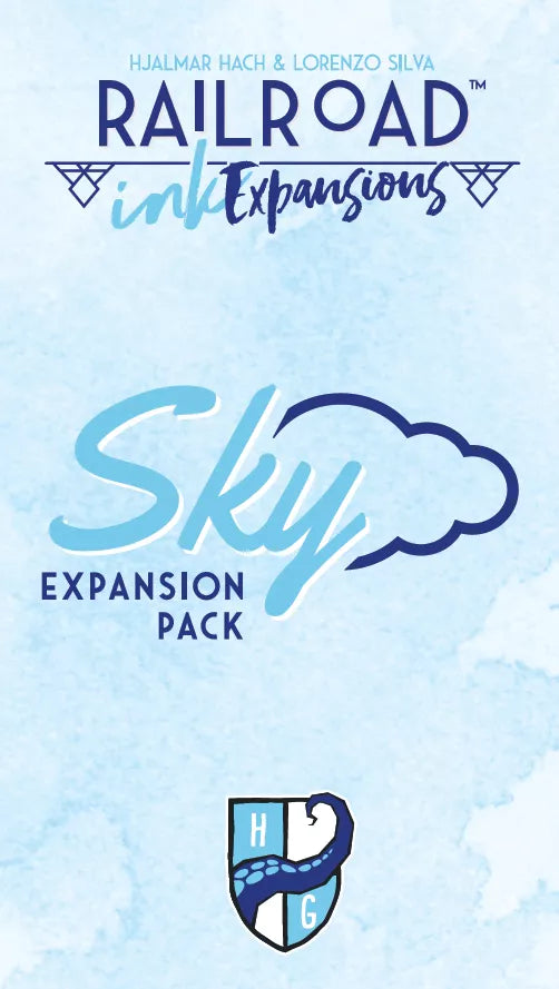 Railroad Ink Challenge Dice | Sky Expansion Pack