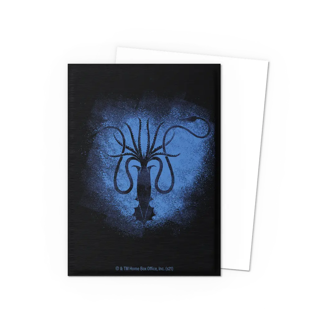 Dragon Shield | Standard Size Sleeves | 100ct | Game of Thrones: House Greyjoy (Art Brushed)