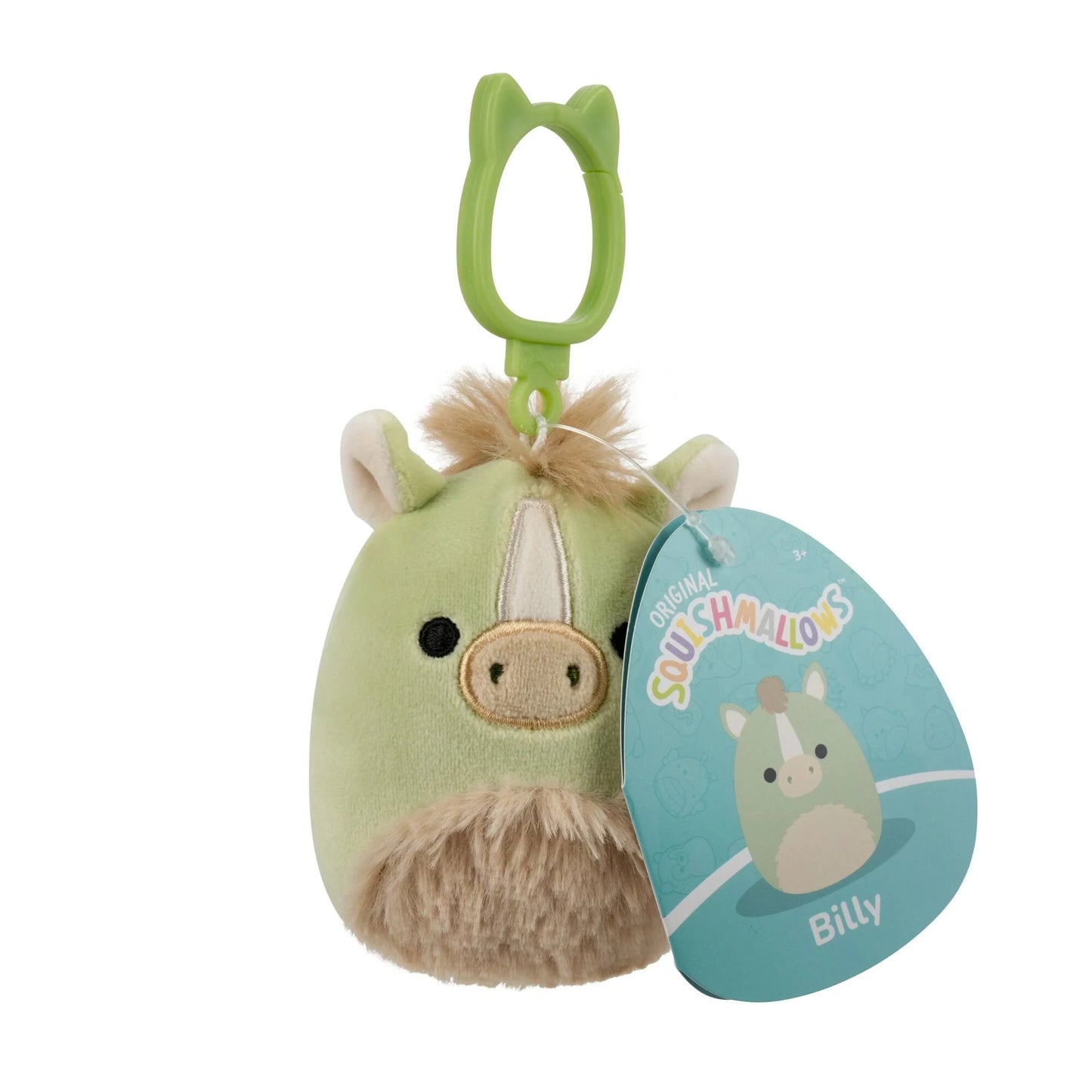Squishmallows | 3.5" Clip On | Billy the Horse