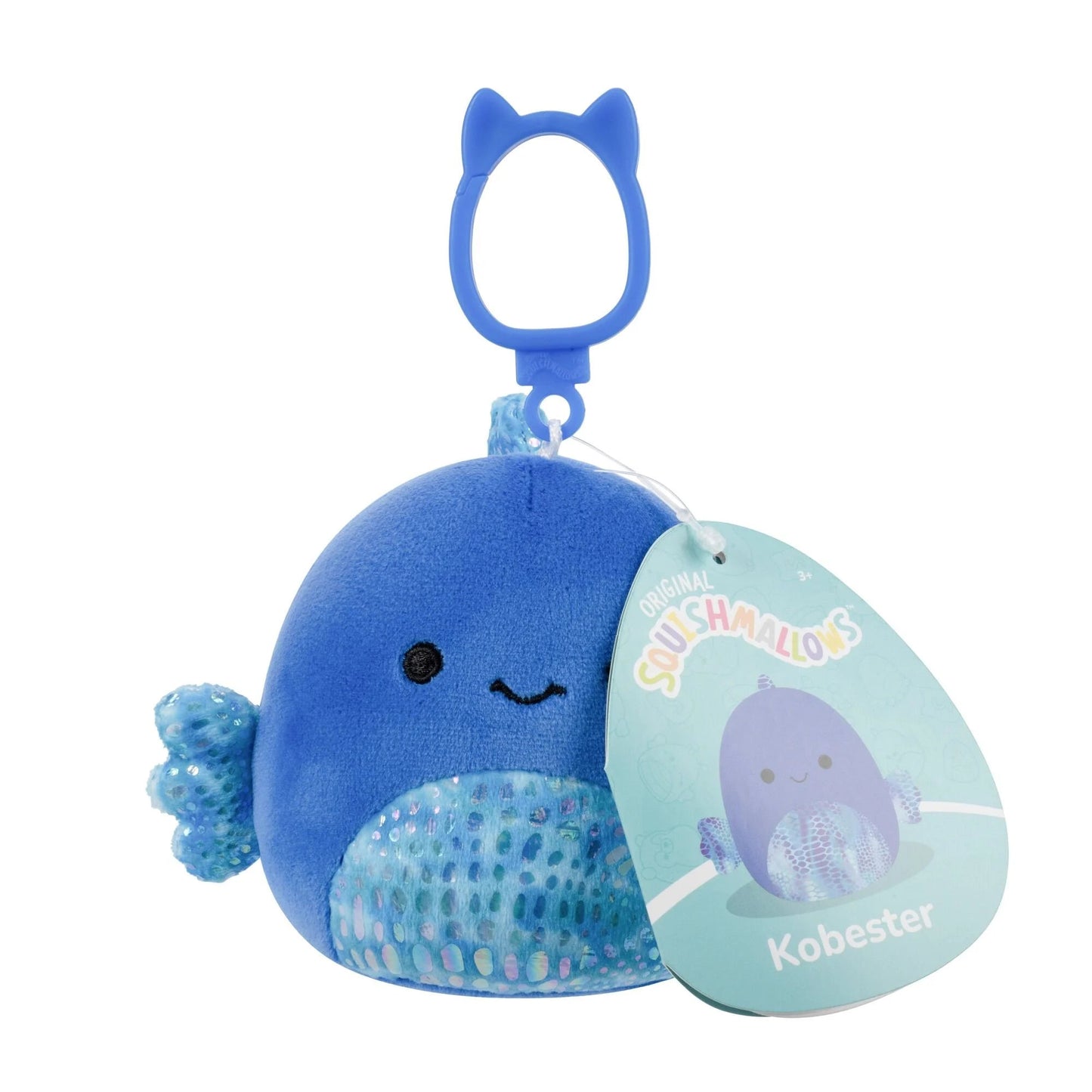 Squishmallows | 3.5" Clip On | Kobester the Betta Fish