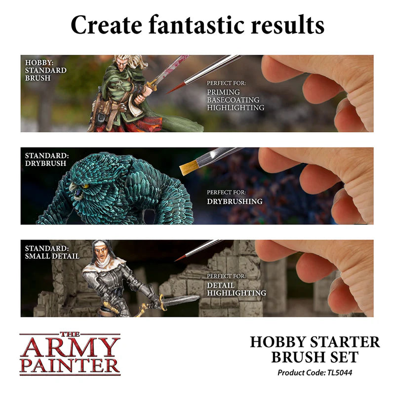 The Army Painter | Tools: Hobby Starter Brush Set