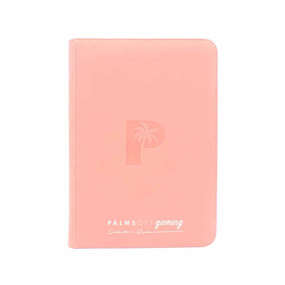 Palms Off | Collector's Series | Top Loader Zip Binder | Pink