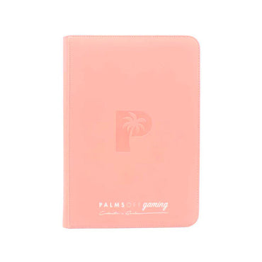 Palms Off - Collector's Series Clear Top Loader Zip Binder (Pink)