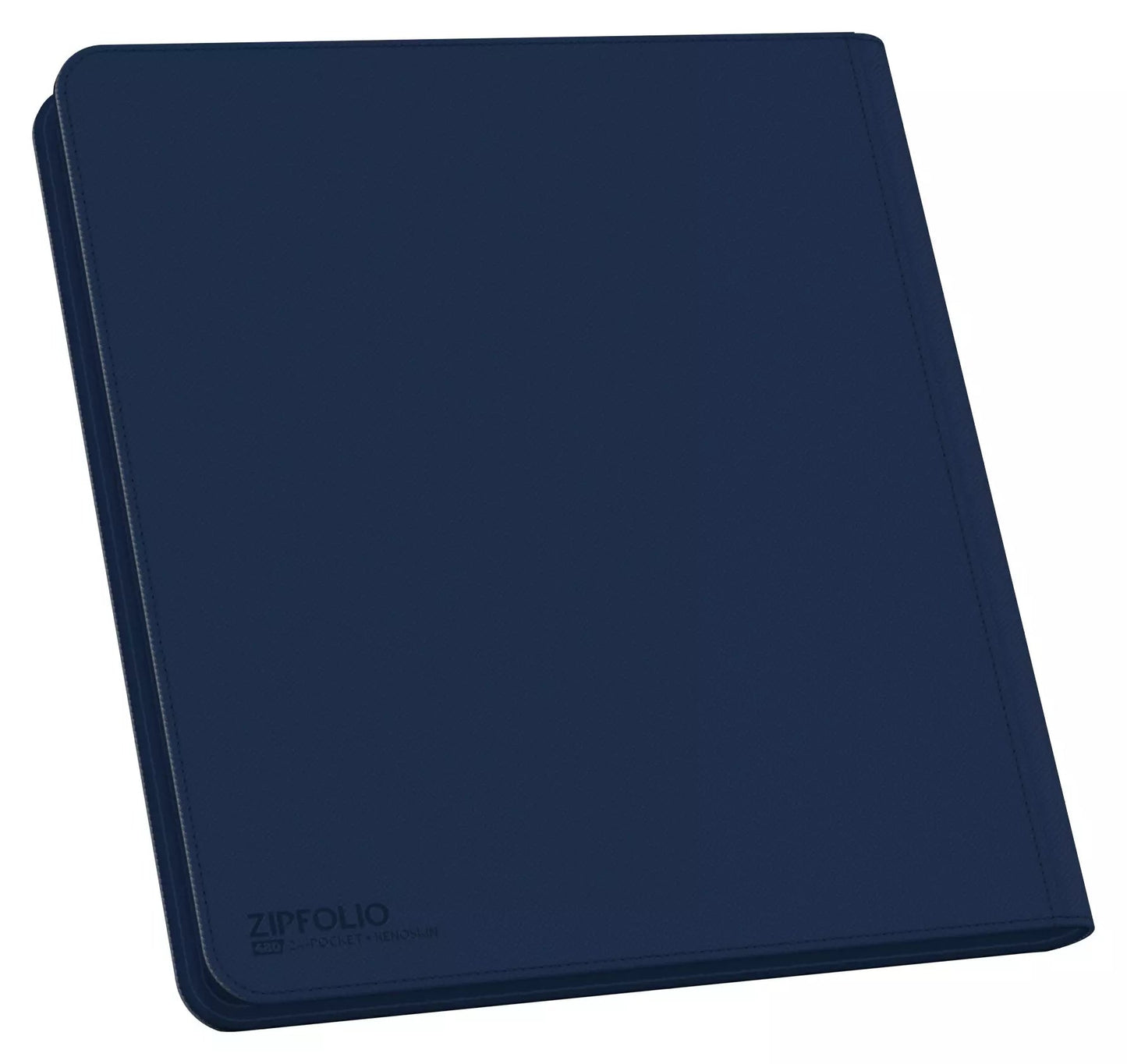 Ultimate Guard 480 | 24-Pocket Quadrow Xenoskin Zipfolio | Dark Blue