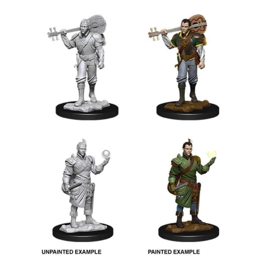 D&D Nolzur's Marvelous Miniatures | Half-Elf Bard (Male - B)